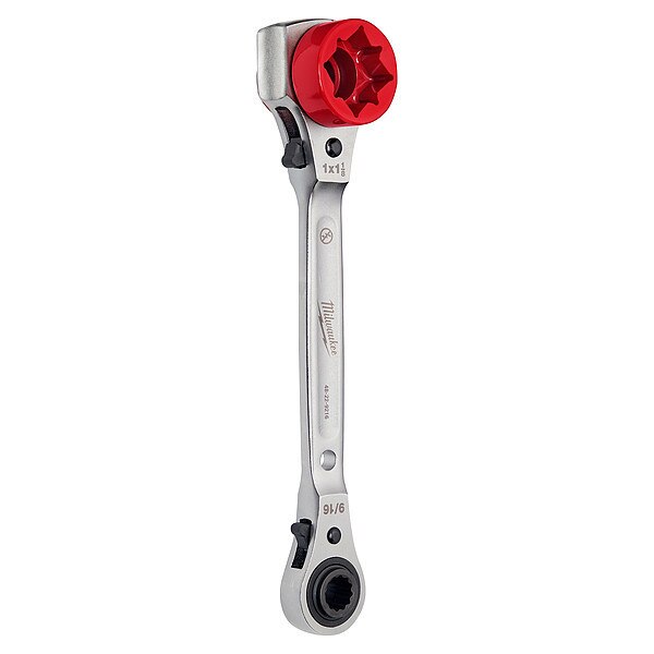 Linemanâs 5in1 Ratcheting Wrench
