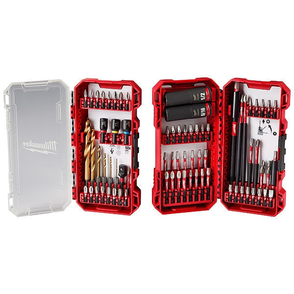 75 pc. SHOCKWAVE Impact Duty Drill, Drive and Fasten Bit Set