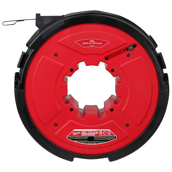 M18 FUEL ANGLER 120 ft. x 1/8 in. Steel Pulling Fish Tape Replacement Cartridge