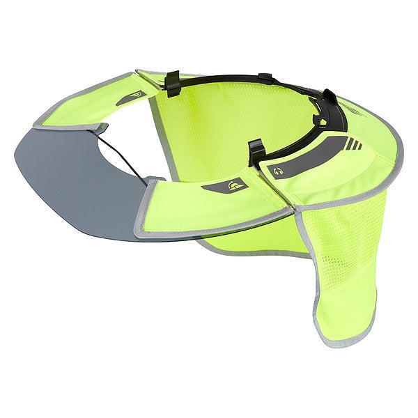 BOLT Tinted Brim Sun Visor with Mesh High Visibility Sunshade