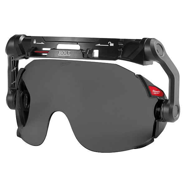 BOLT Tinted Dual Coat Lens Eye Visor for Milwaukee Safety Helmets