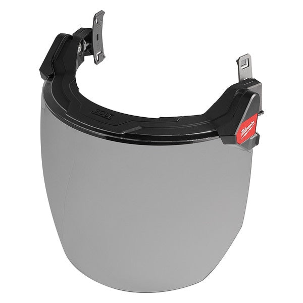 BOLT Gray Dual Coat Lens Full Face Shield for Milwaukee Safety Helmets and Hard Hats