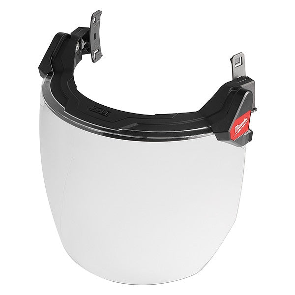 BOLT Clear Dual Coat Lens Full Face Shield for Milwaukee Safety Helmets and Hard Hats