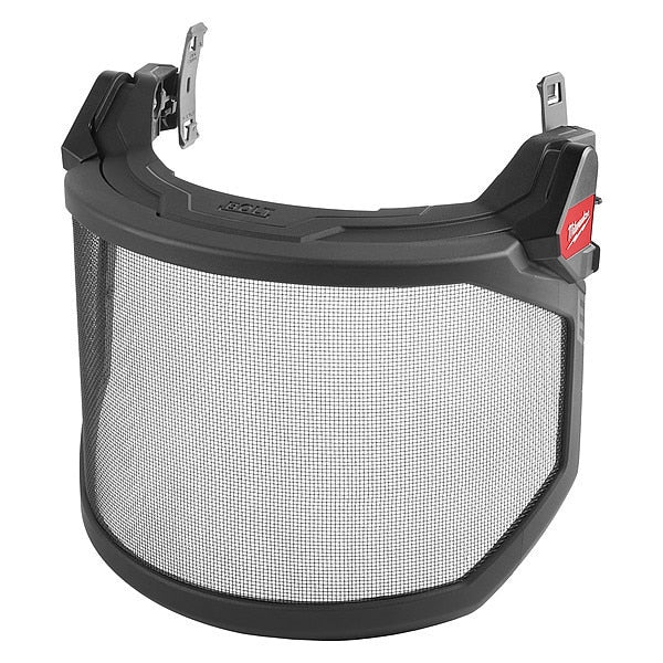 BOLT Metal Mesh Full Face Shield for Milwaukee Safety Helmets and Hard Hats