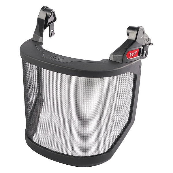 BOLT Metal Mesh Full Face Shield for Milwaukee No-Brim Safety Helmets