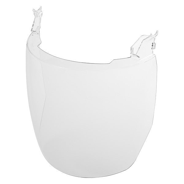 Replacement Clear Dual Coat Full Face Shield Lens for BOLT No-Brim Safety Helmet Mount (10 pk)