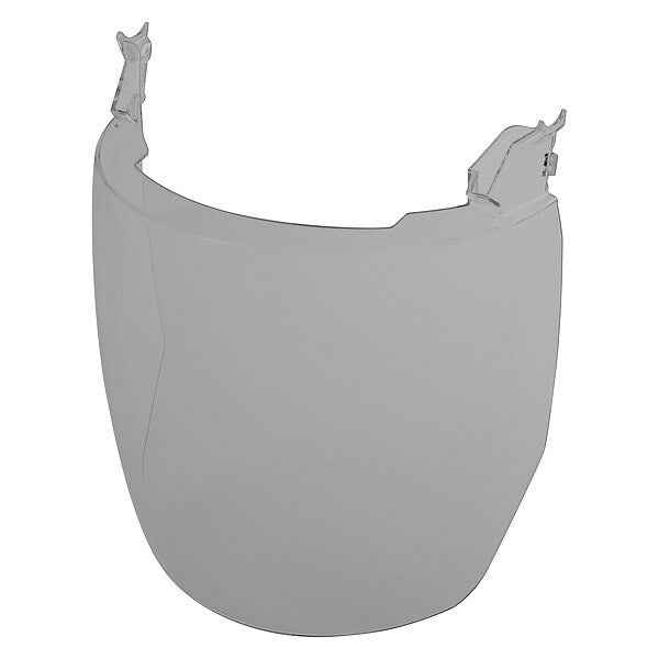 Replacement Gray Dual Coat Full Face Shield Lens for BOLT No-Brim Safety Helmet Mount (10 pk)