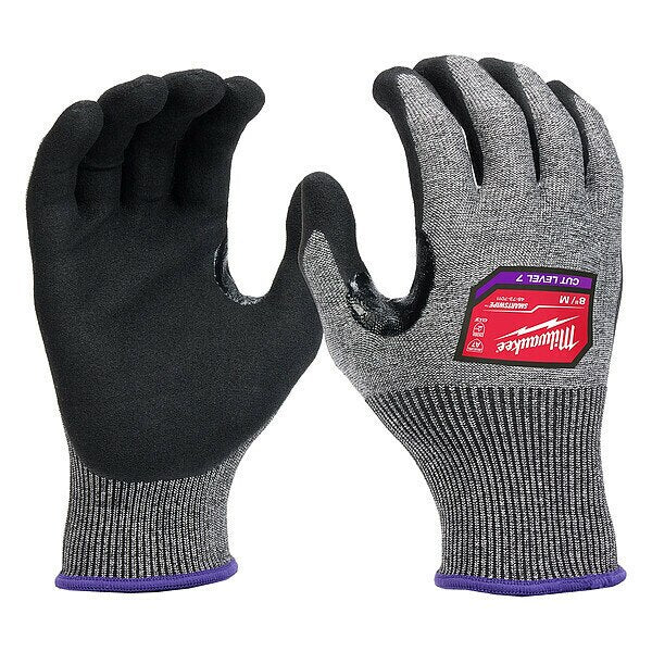 Knit Gloves, Finished, Size M