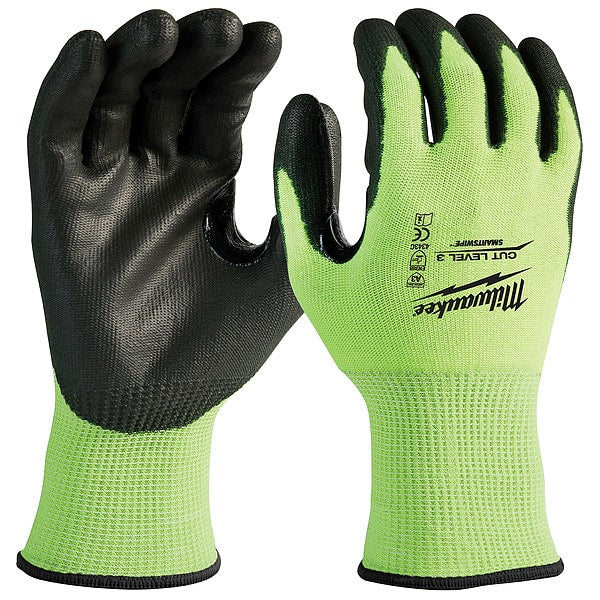 High Visibility Cut Level 3 Polyurethane Dipped - XL