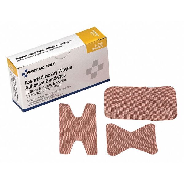 Fingertip/Knuckle Bandages, Beige, Fabric
