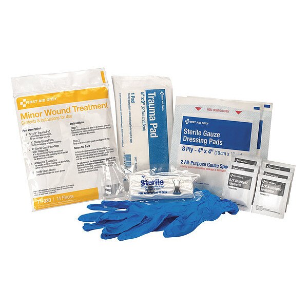 First Aid Kit, Plastic, 1 Person