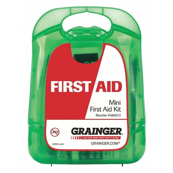 First Aid Kit, Plastic, 1 Person