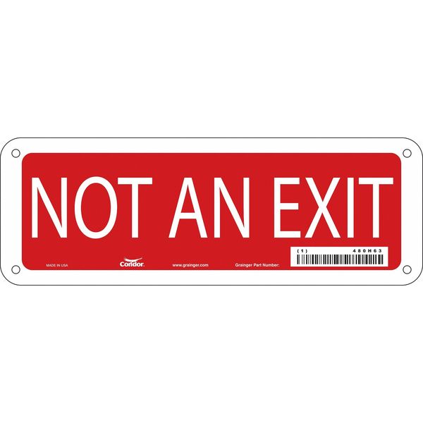Not An Exit Sign, English, 10