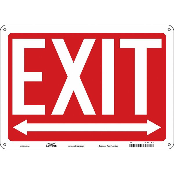Exit Sign, English, 14