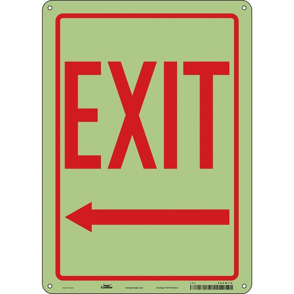 Safety Sign, 14 inx10 in, Polyethylene