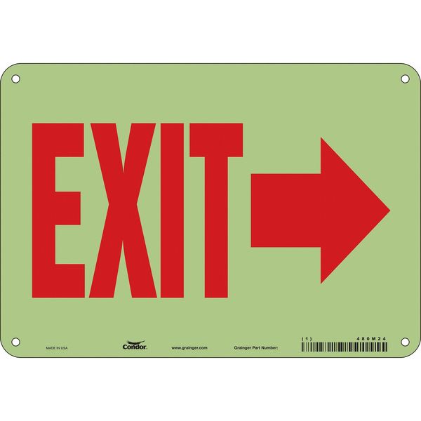 Safety Sign, 7 inx10 in, Polyethylene