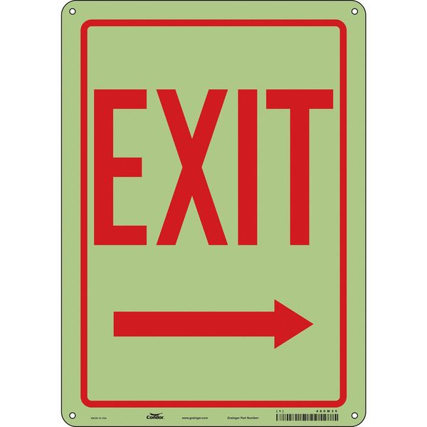 Safety Sign, 14 inx10 in, Polyethylene