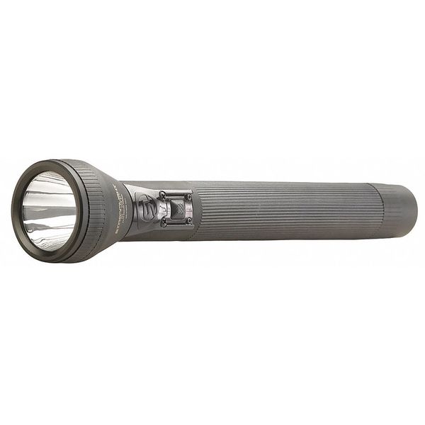 Black Rechargeable Led Professional Handheld Flashlight, 450 lm