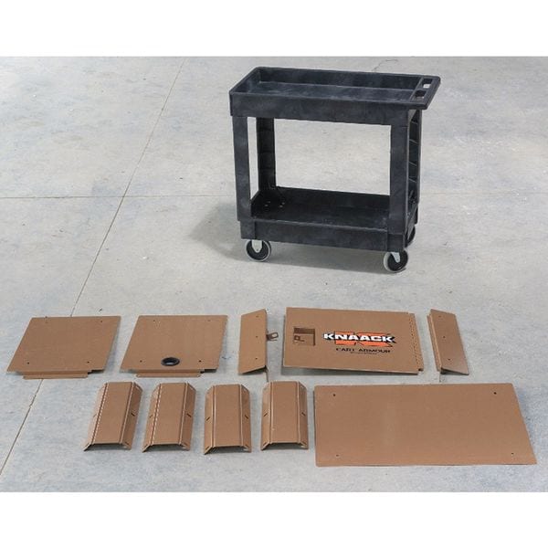 Mobile Cart Security Paneling, Steel, Tan