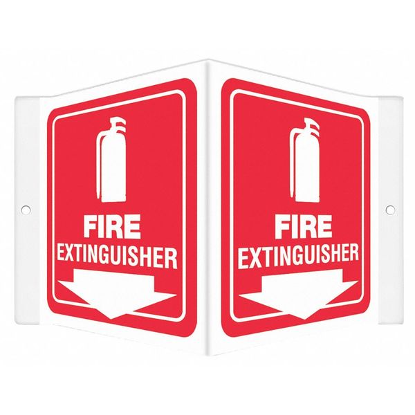 High Visibility Safety Sign, 8-1/2