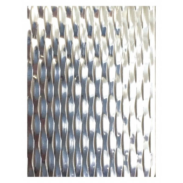 Silver SS Sheet, Rectangle, 48in Overall W