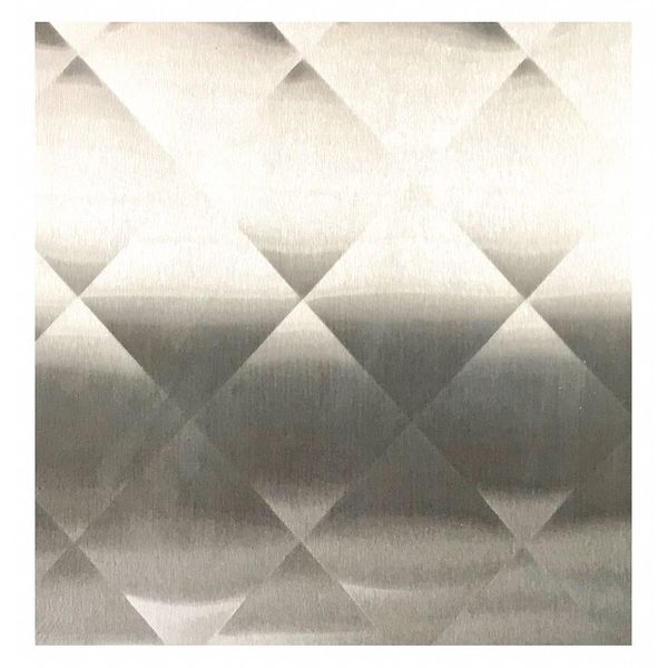 Silver SS Sheet, Rectangle, 48in Overall W