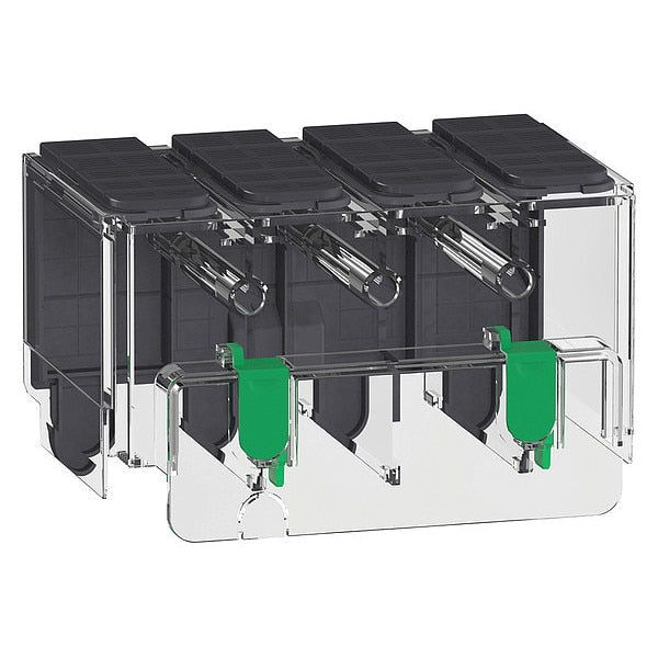 Long Terminal Shield, 4 Poles