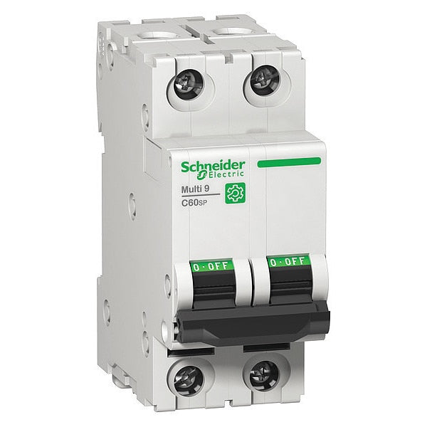 IEC Supplementary Protector, 63 A, 240/415/440V AC, 2 Pole, DIN Rail Mounting Style, C60SP Series