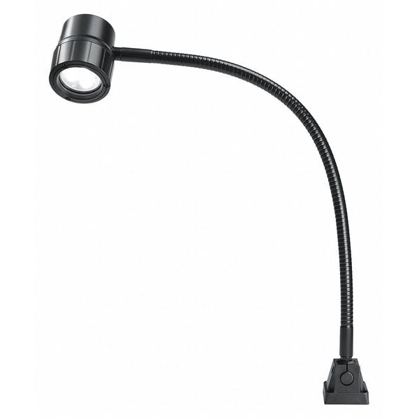 Gooseneck Task Light, LED, 460 lm, 5W, Black