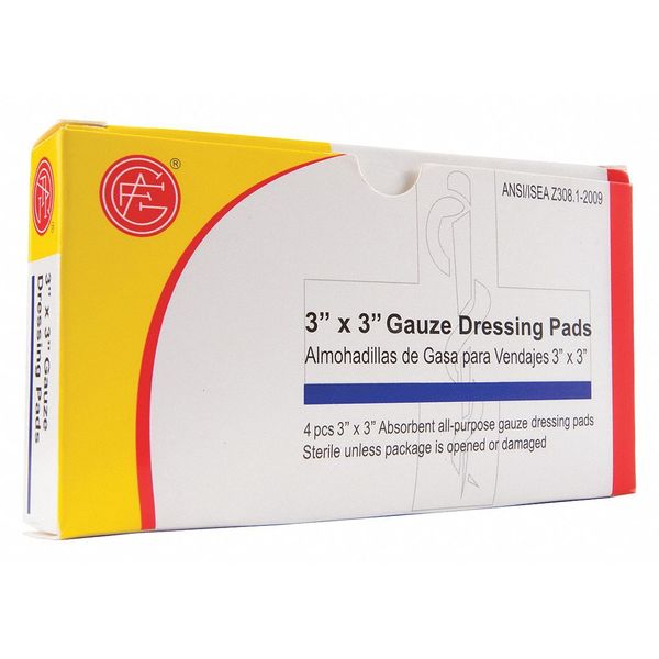 Gauze Wrap, Non-Sterile, Wht, Gauze, Box, PK4