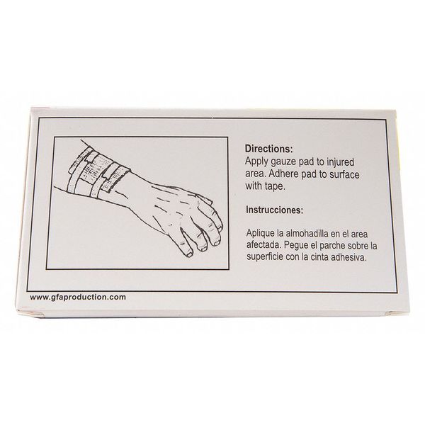 Gauze Wrap, Non-Sterile, Wht, Gauze, Box, PK4