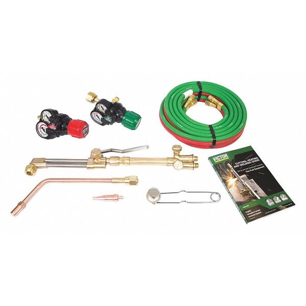 Gas Welding Outfit, EDGE Series, Natural Gas, Oxygen and Propylene, Propane, Welds Up To 3 in
