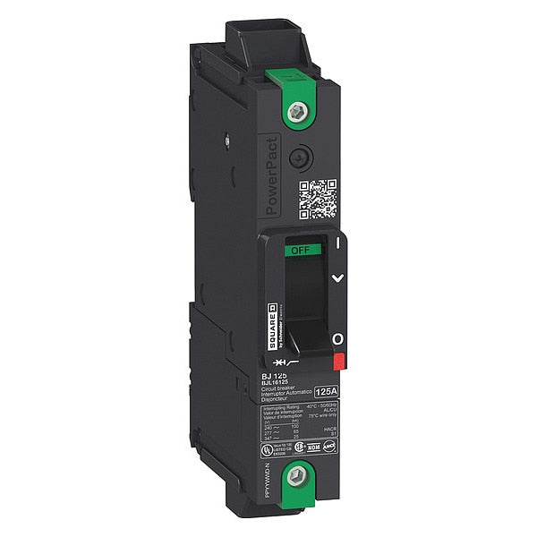 Molded Case Circuit Breaker, 40 A, 240V AC, 1 Pole, Unit Mount Mounting Style, BJL Series