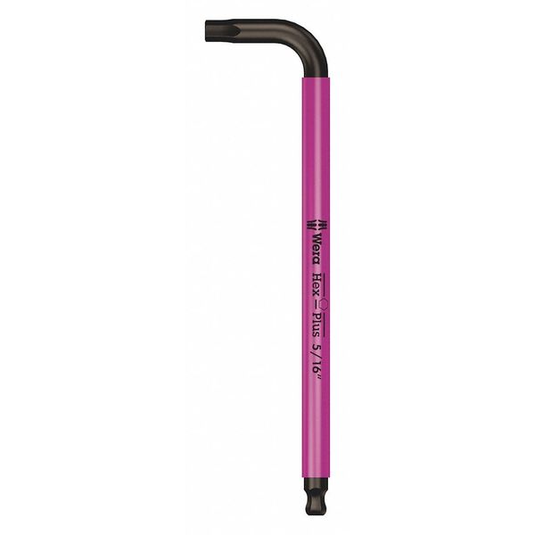 Plain L Key, 5/16 in Tip Size, 7 11/16 in Long, 7 11/16 in Short