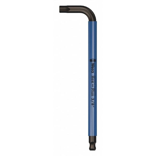 Plain L Key, 3/8 in Tip Size, 8 in Long, 9 in Short
