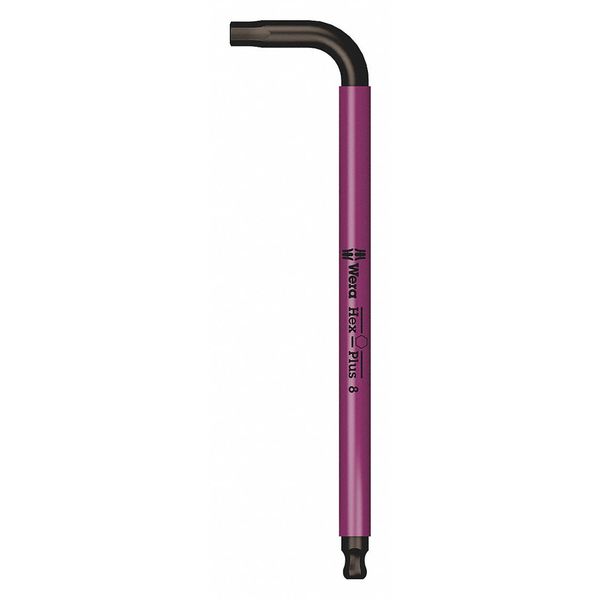 Plain L Key, 8 mm Tip Size, 6 in Long, 4 in Short