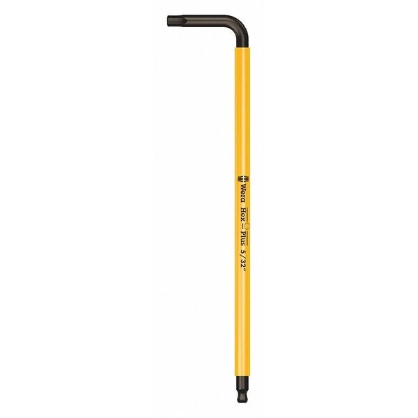 Plain L Key, 5/32 in Tip Size, 5 3/8 in Long, 5 3/8 in Short