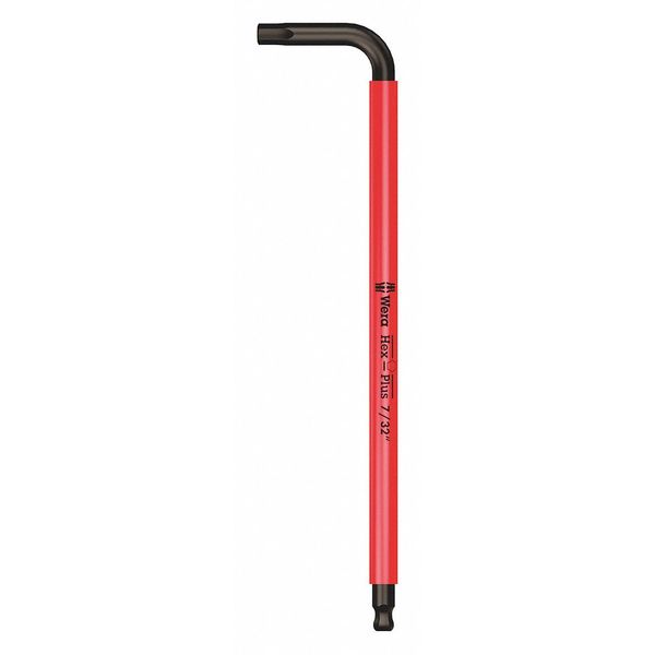Plain L Key, 7/32 in Tip Size, 6 3/4 in Long, 6 3/4 in Short