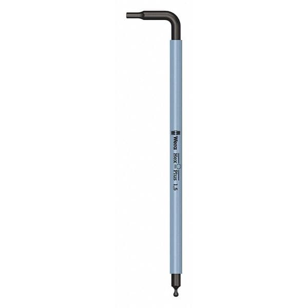 Plain L Key, 1.5 mm Tip Size, 6 in Long, 3 in Short