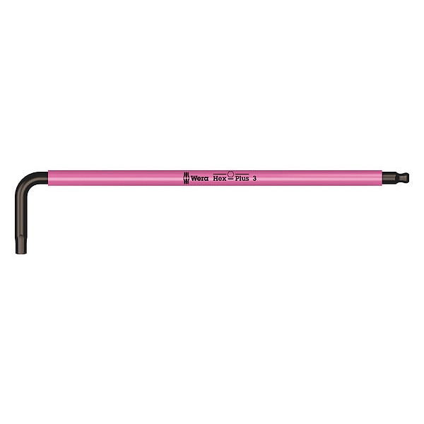 Plain L Key, 3 mm Tip Size, 6 in Long, 3 in Short