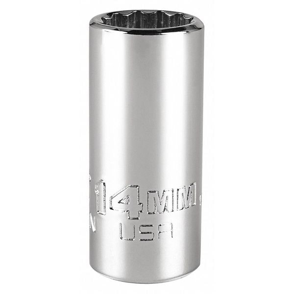 3/8 in Drive, 10mm Triple Square Metric Socket, 12 Points
