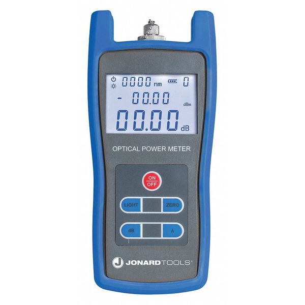 Fiber Optic Power Meter, LCD Display