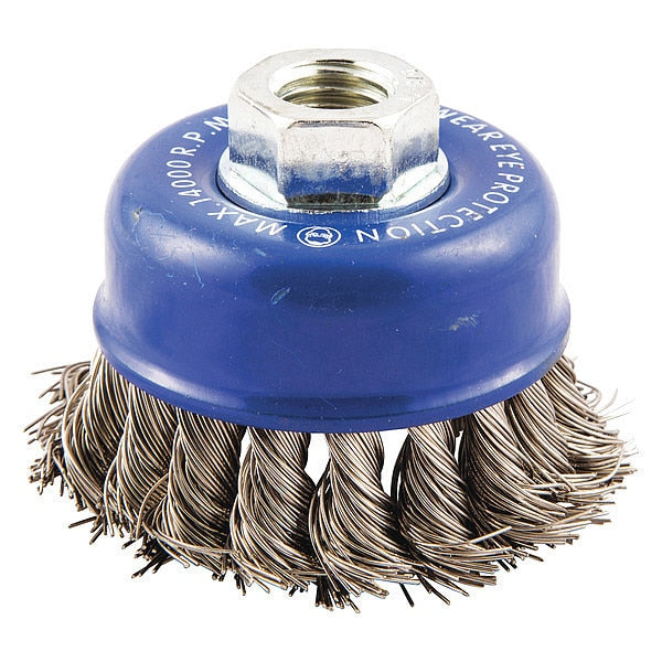 Cup Brush, Knotted, 2-3/4