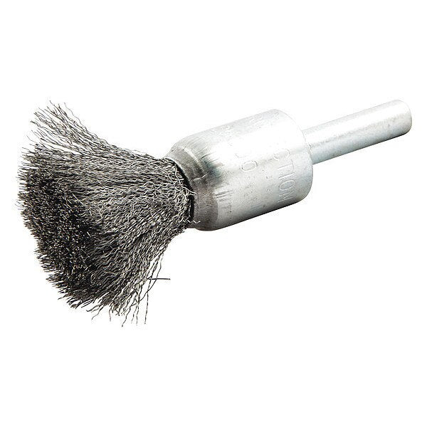 End Brush, Crimped, 1/2