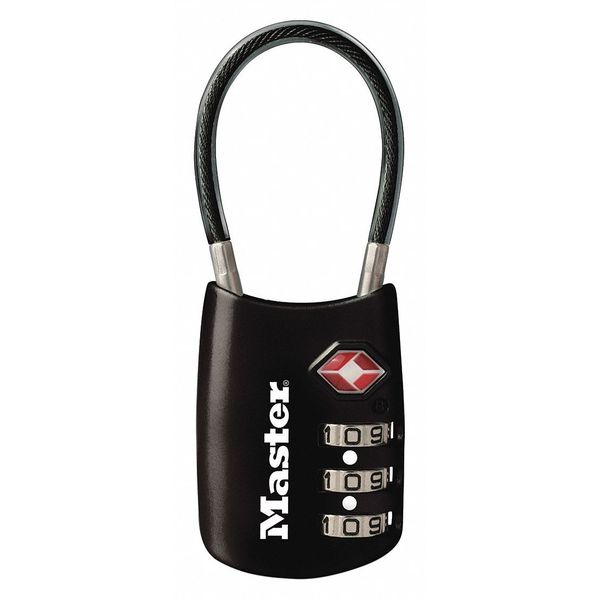 Combination Padlock, Number of Dials 3