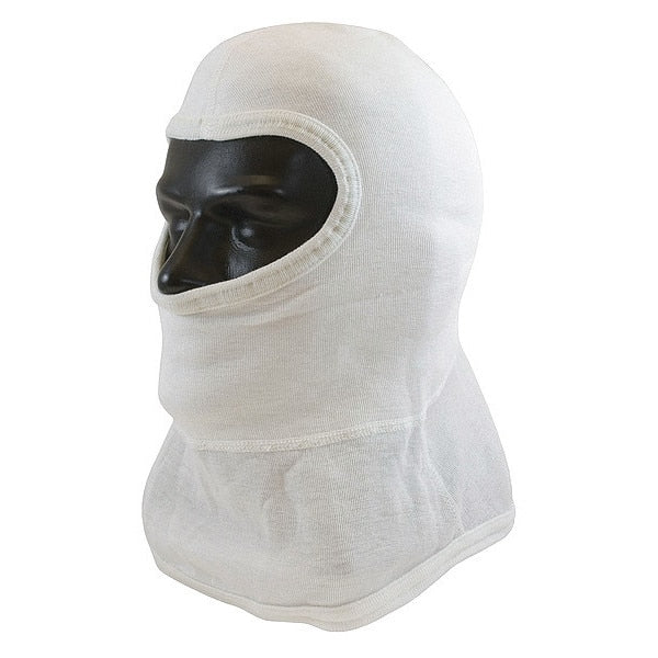 Fire Hood, Straight Cut, Nomex(R), White