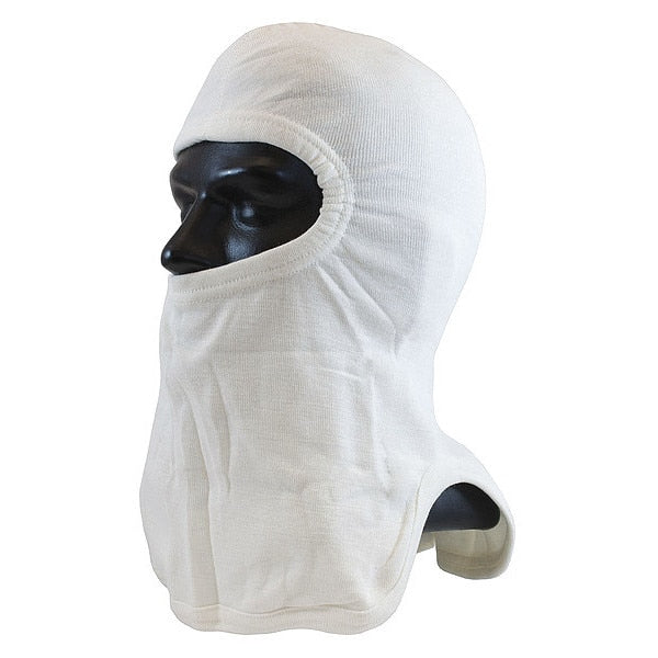 Fire Hood, Tri-Cut, Nomex(R)/Lenzig, White