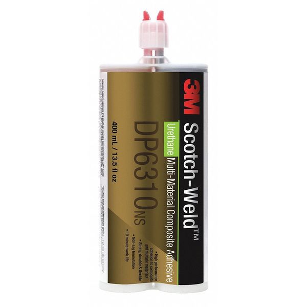 Adhesive, DP6310NS Series, Green, Dual-Cartridge