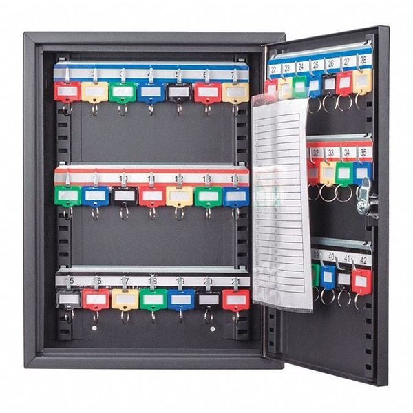 Key Box, Wall Mount, 42 Key Cap.