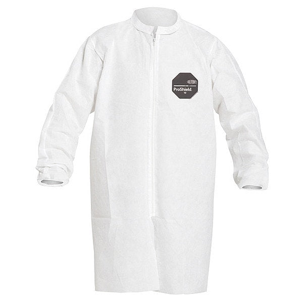 Disposable Lab Coat, 4XL, White, PK30